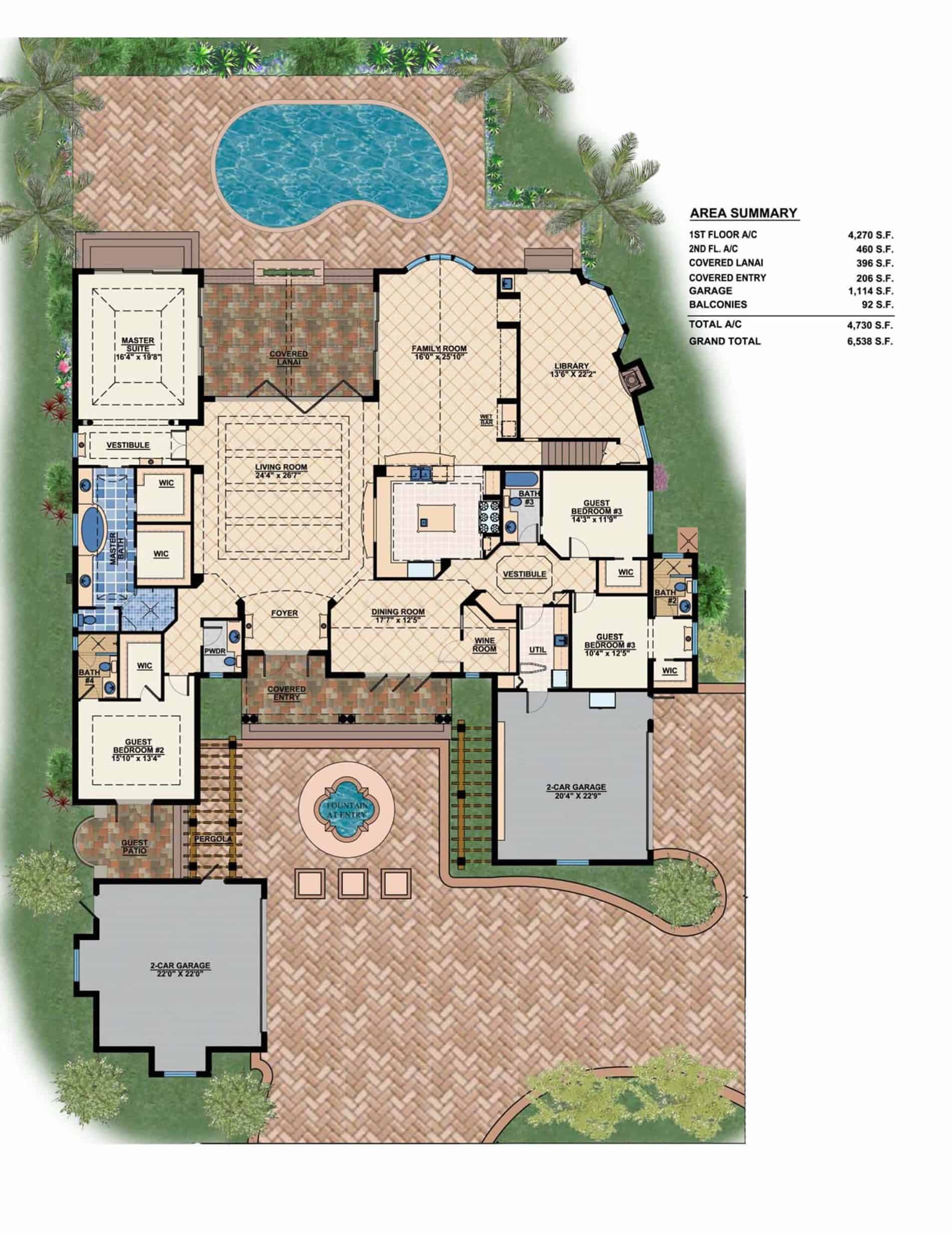 Floor Plan First Story