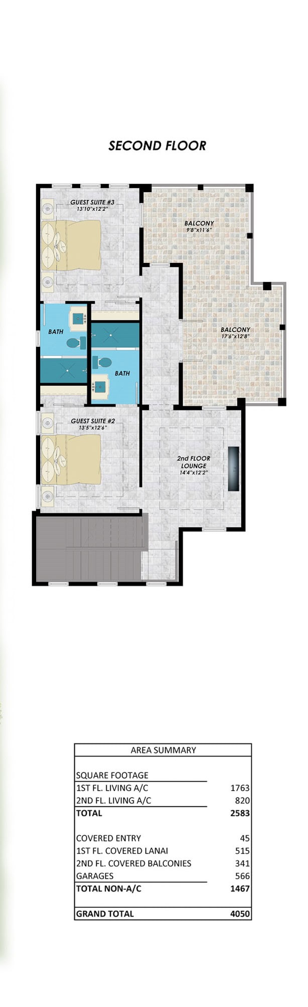 Floor Plan Second Story