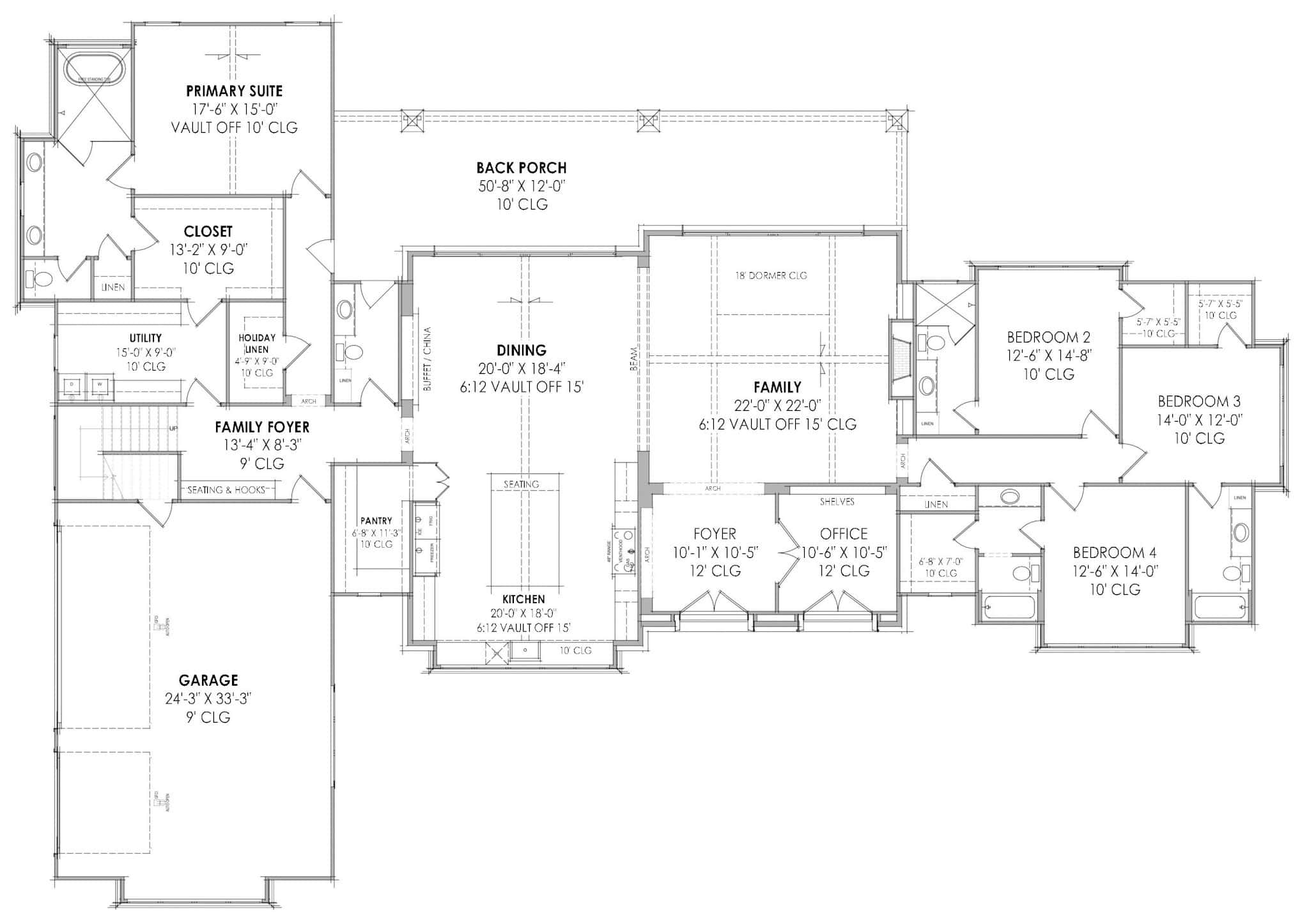 Floor Plan First Story