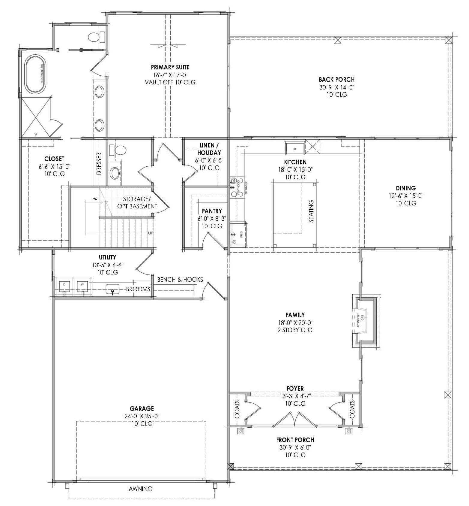 Floor Plan First Story