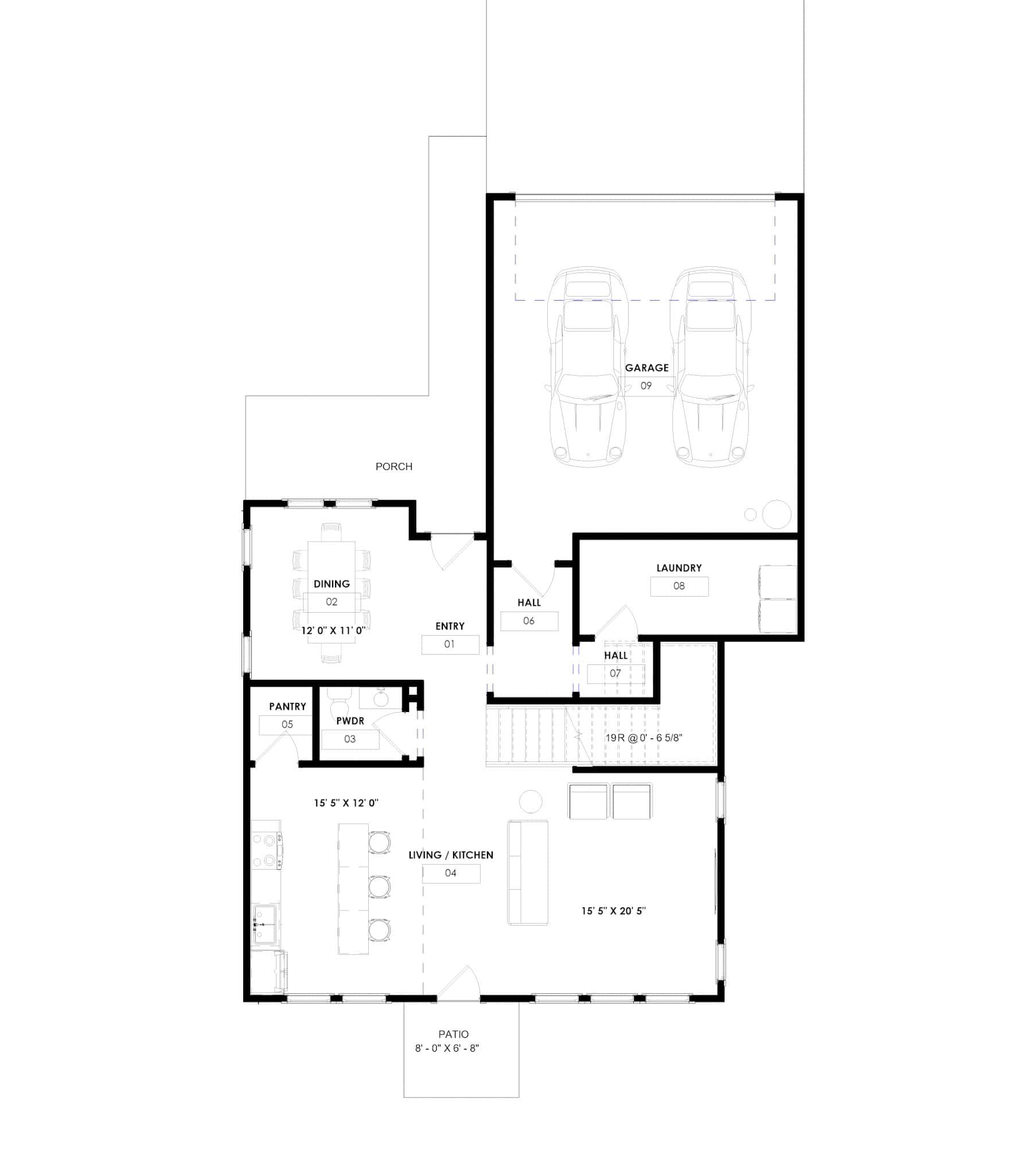 Floor Plan First Story