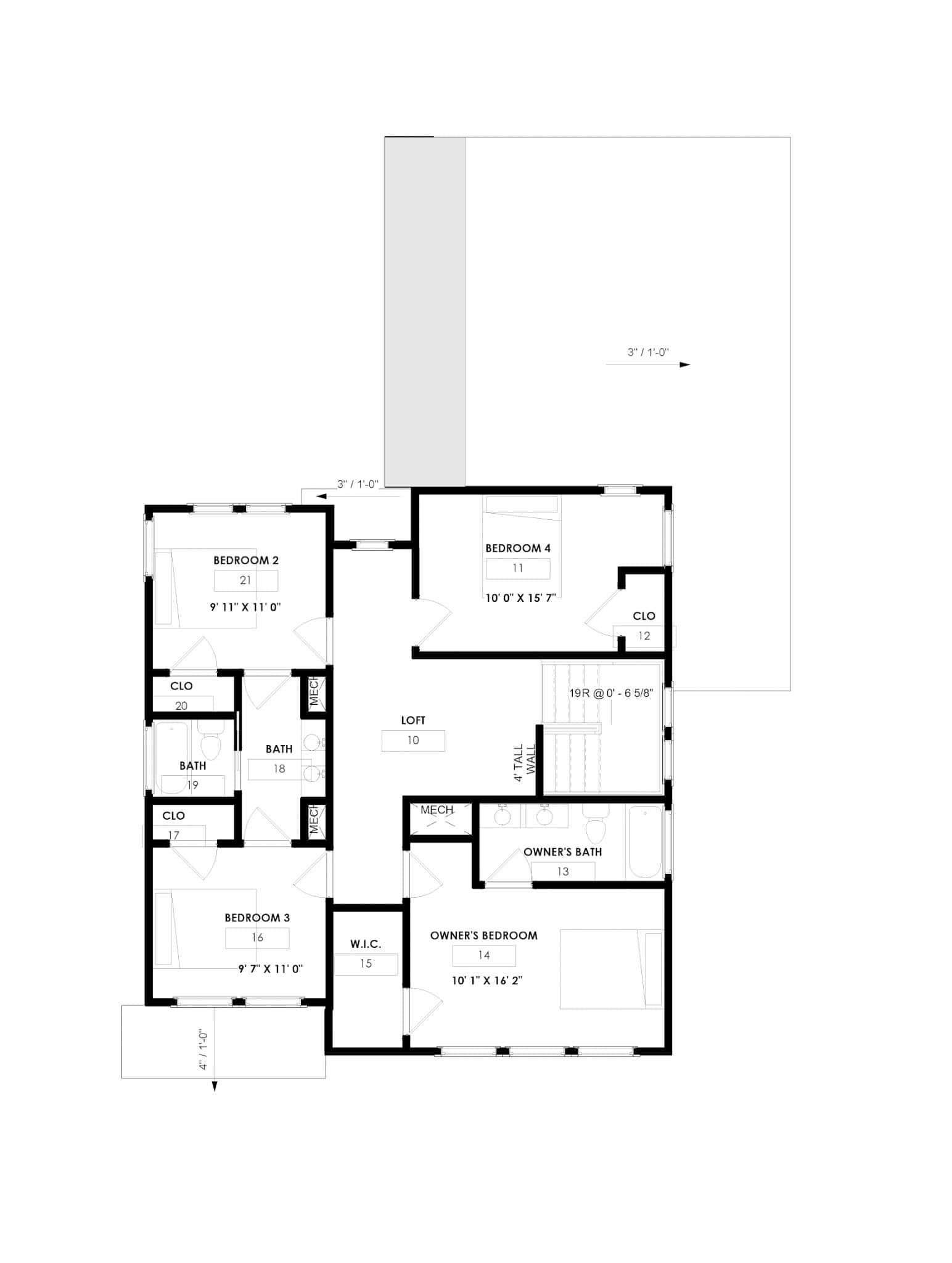 Floor Plan Second Story