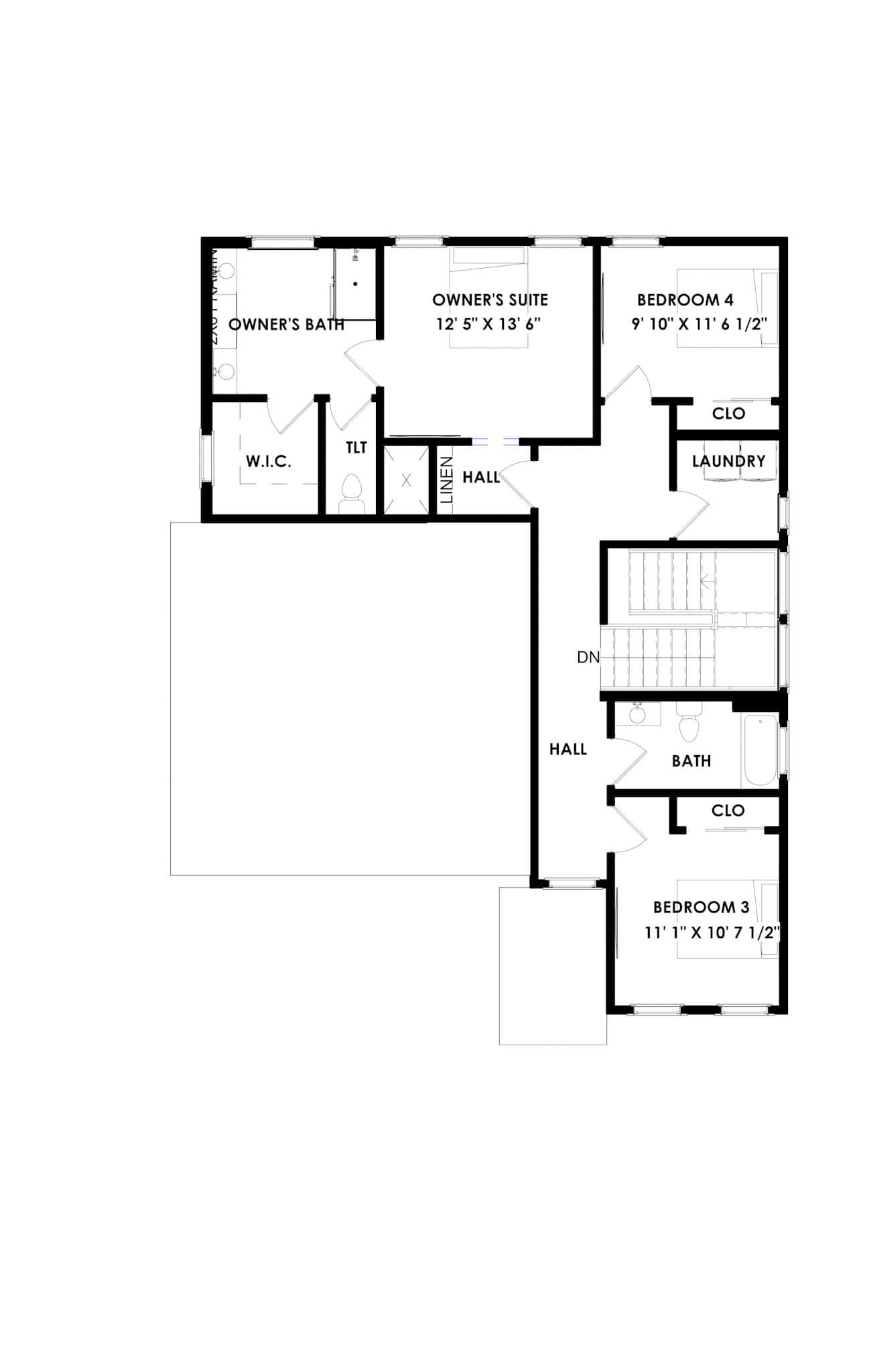 Floor Plan Second Story