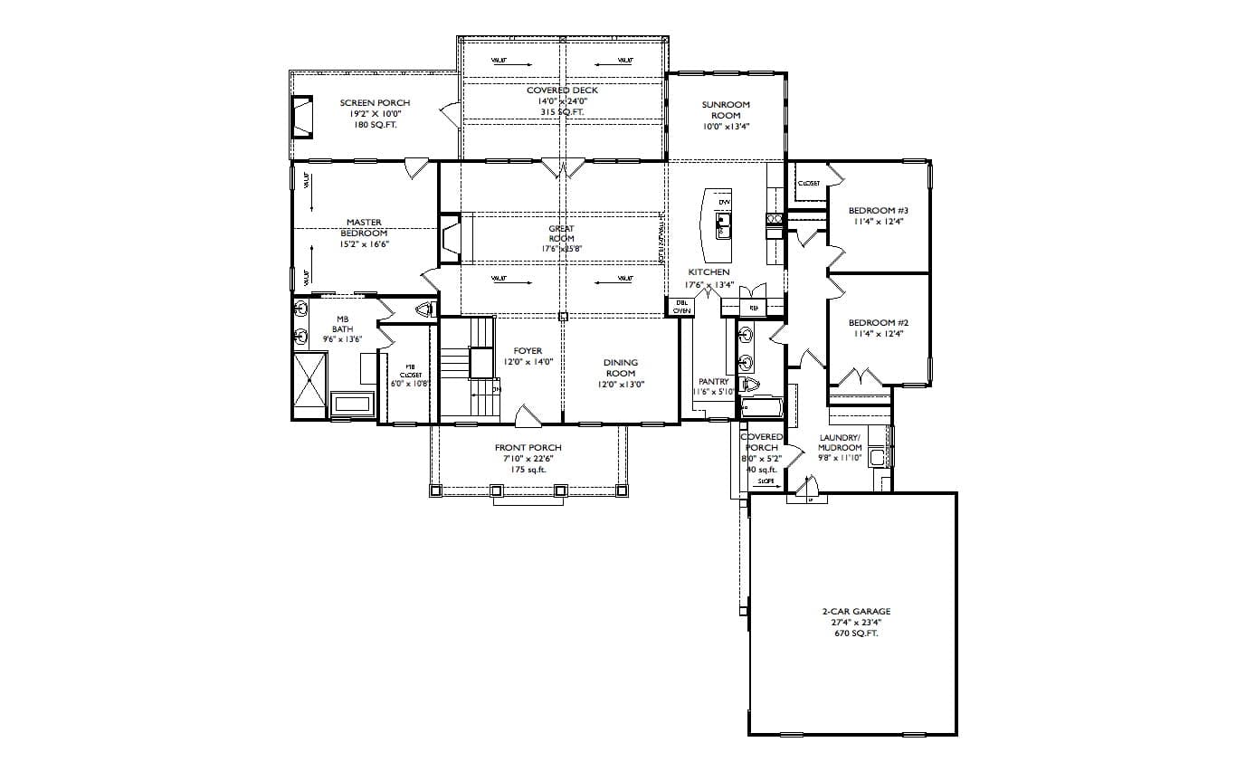 Floor Plan First Story